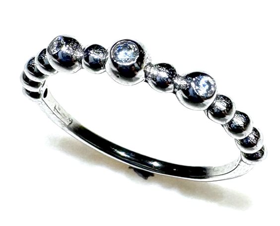 Ring Sommer Woman in White Gold Cubic Zirconia PALLINE ZIRC PI UT/Z 1.90 B - PALLINE ZIRC PI UT/Z 1.90 B